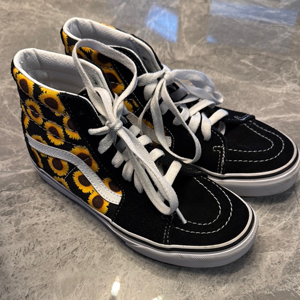 Vans girls high tops